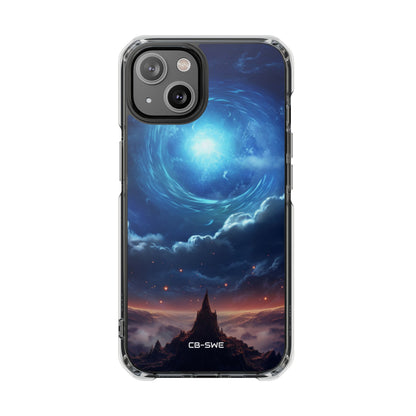 Celestial Vortex Journey iPhone Case - Impact