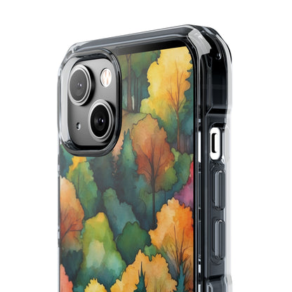 Autumn Leaves Dance iPhone Case - Impact