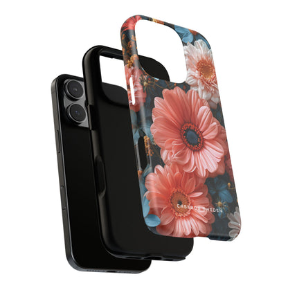 Surreal Floral Harmony iPhone 16 - Tough Phone Case