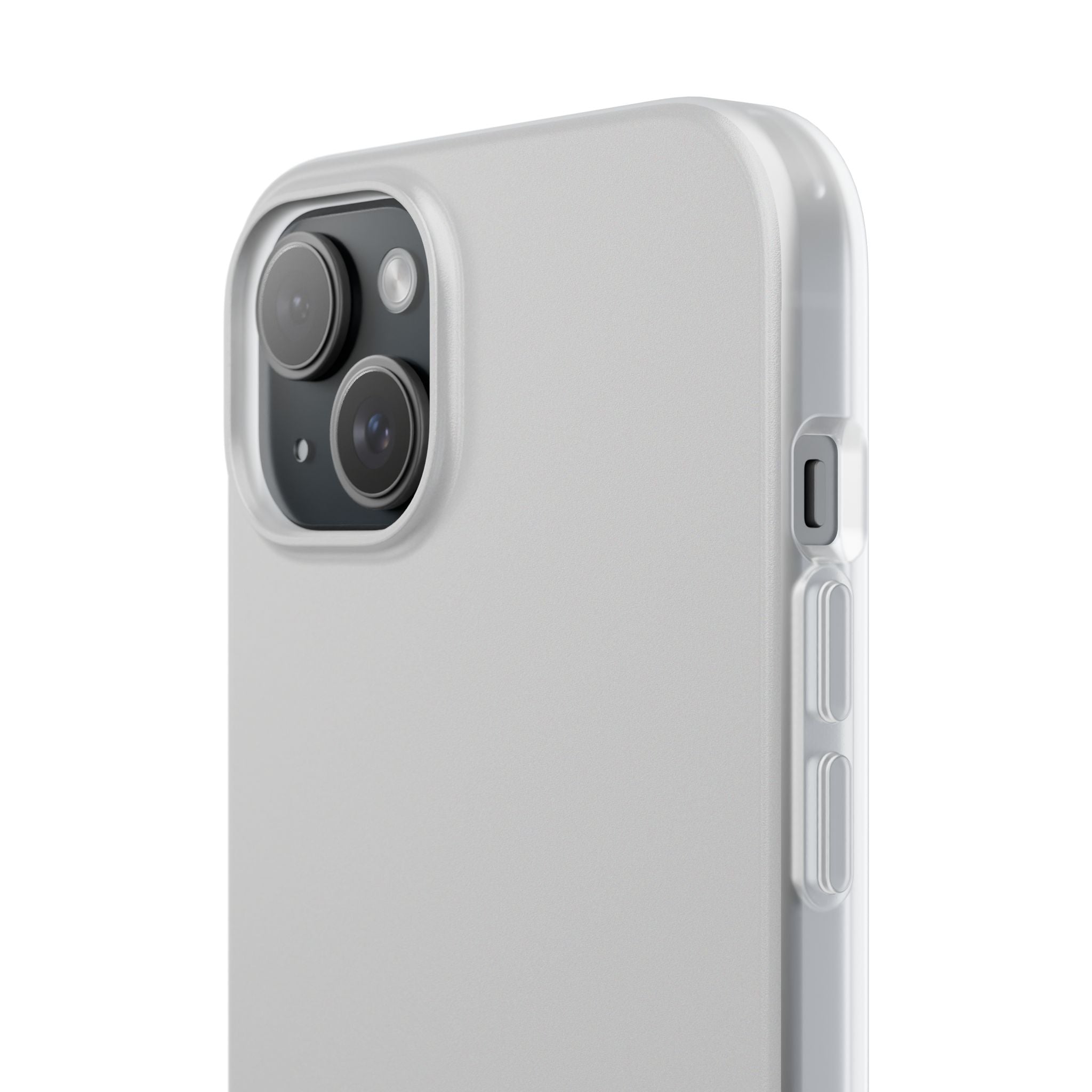 Light Gray iPhone 15 - Flexi Phone Case