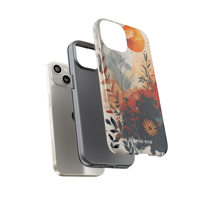Orange Solstice iPhone 14 Case - Tough