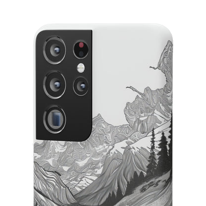 Monochrome Serenity | Slim Phone Case for Samsung