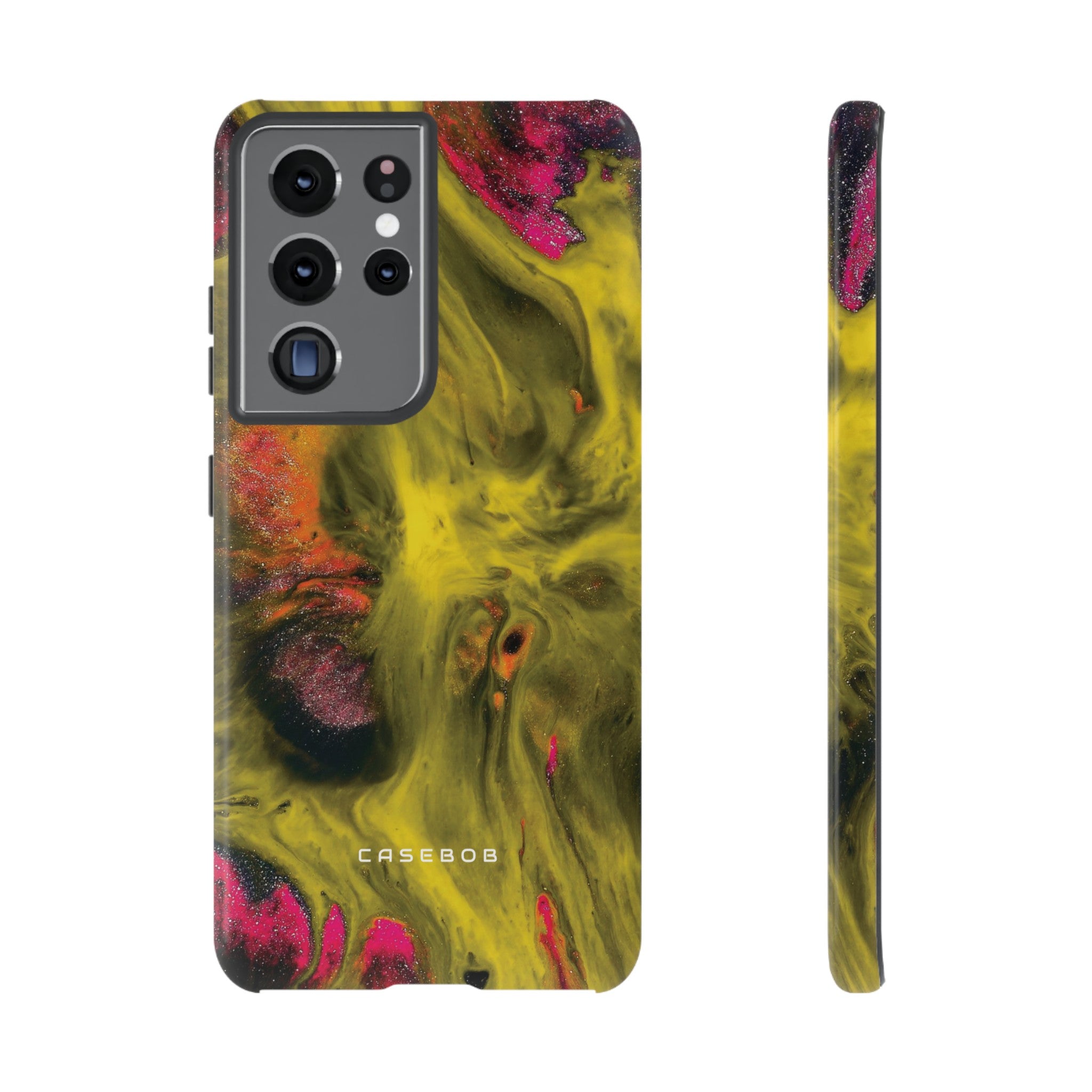 Yellow Ink Art - Protective Phone Case