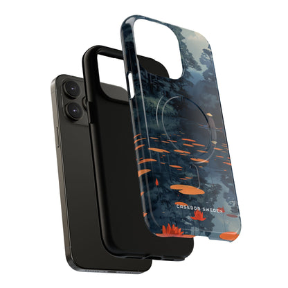 Tranquil Lotus Reflections iPhone 14 | Tough+ Phone Case