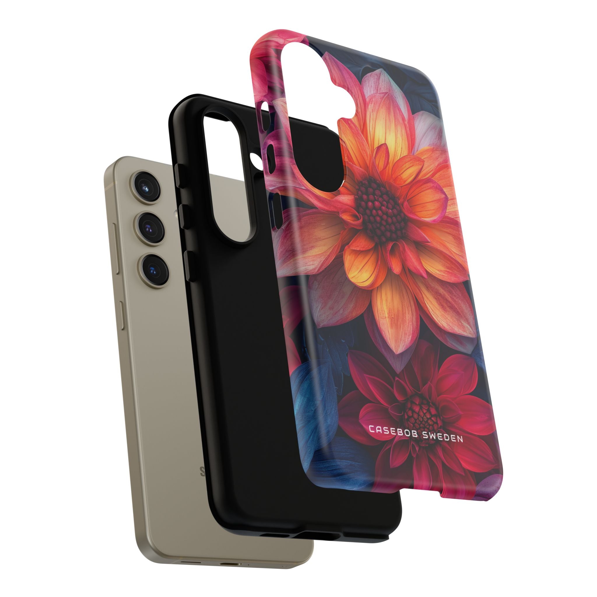 Fiery Bloom Harmony Samsung S24 - Tough Phone Case