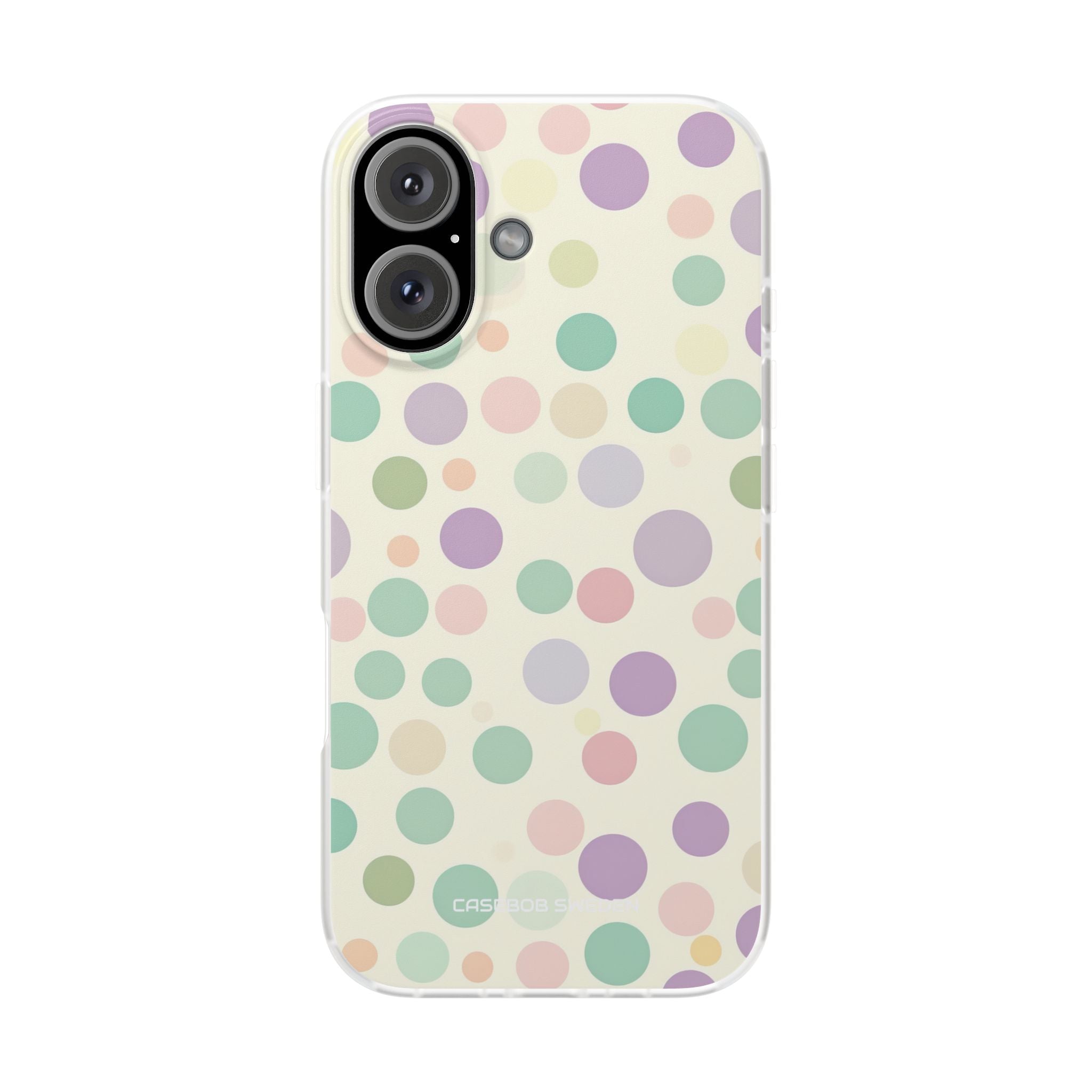 Playful Pastel Polka Dots - Flexi iPhone 16 Phone Case