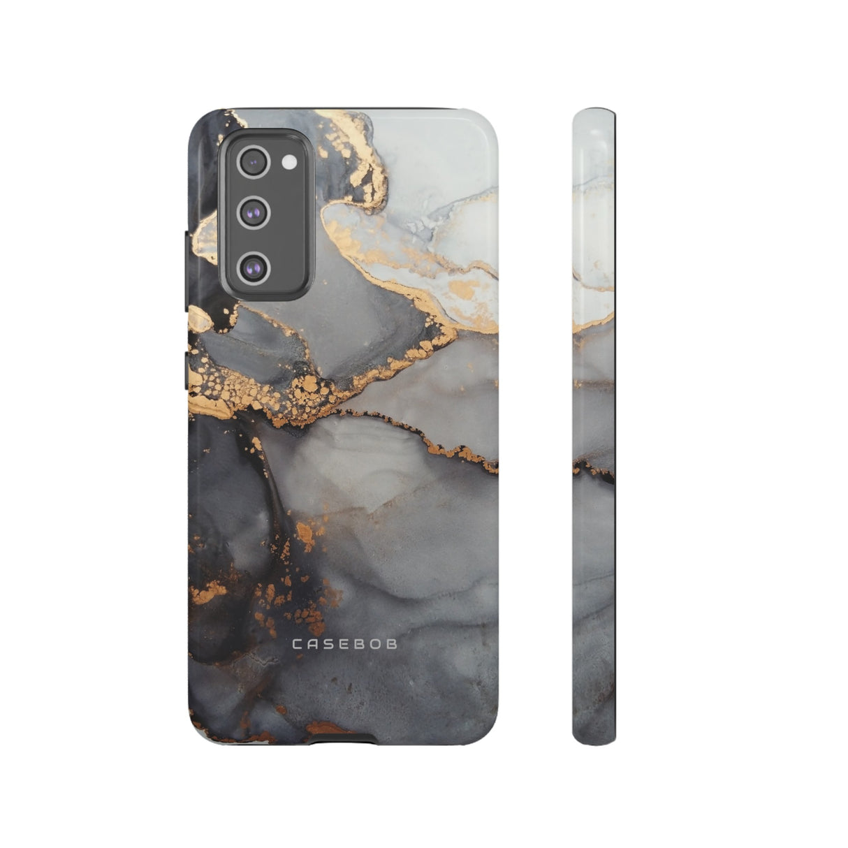 Grey Marble - Protective Phone Case