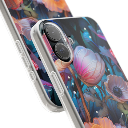 Translucent Bloom iPhone 16 Plus Case - Soft