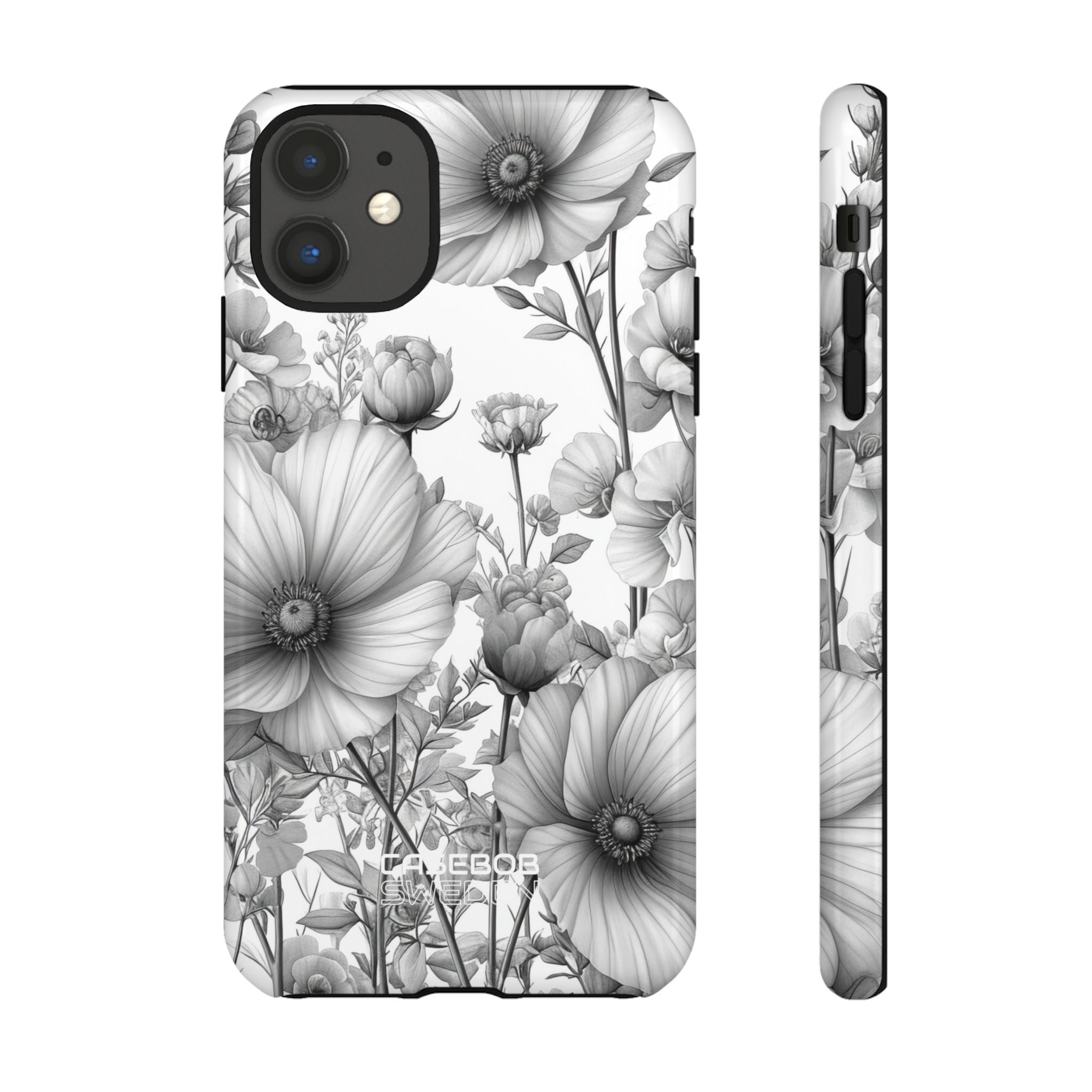 Vintage Floral Etching iPhone 11 - Tough