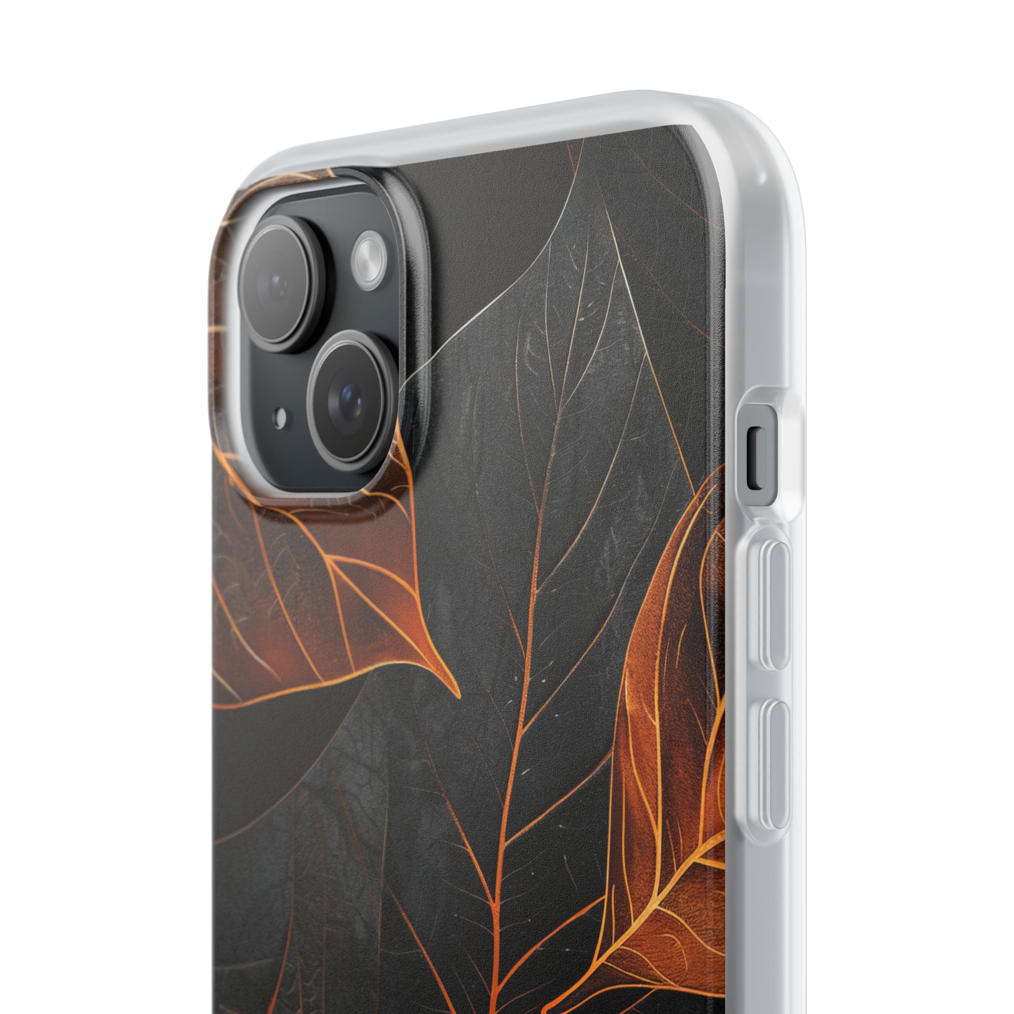 Autumn Leaf Elegance iPhone 15 - Flexi Phone Case