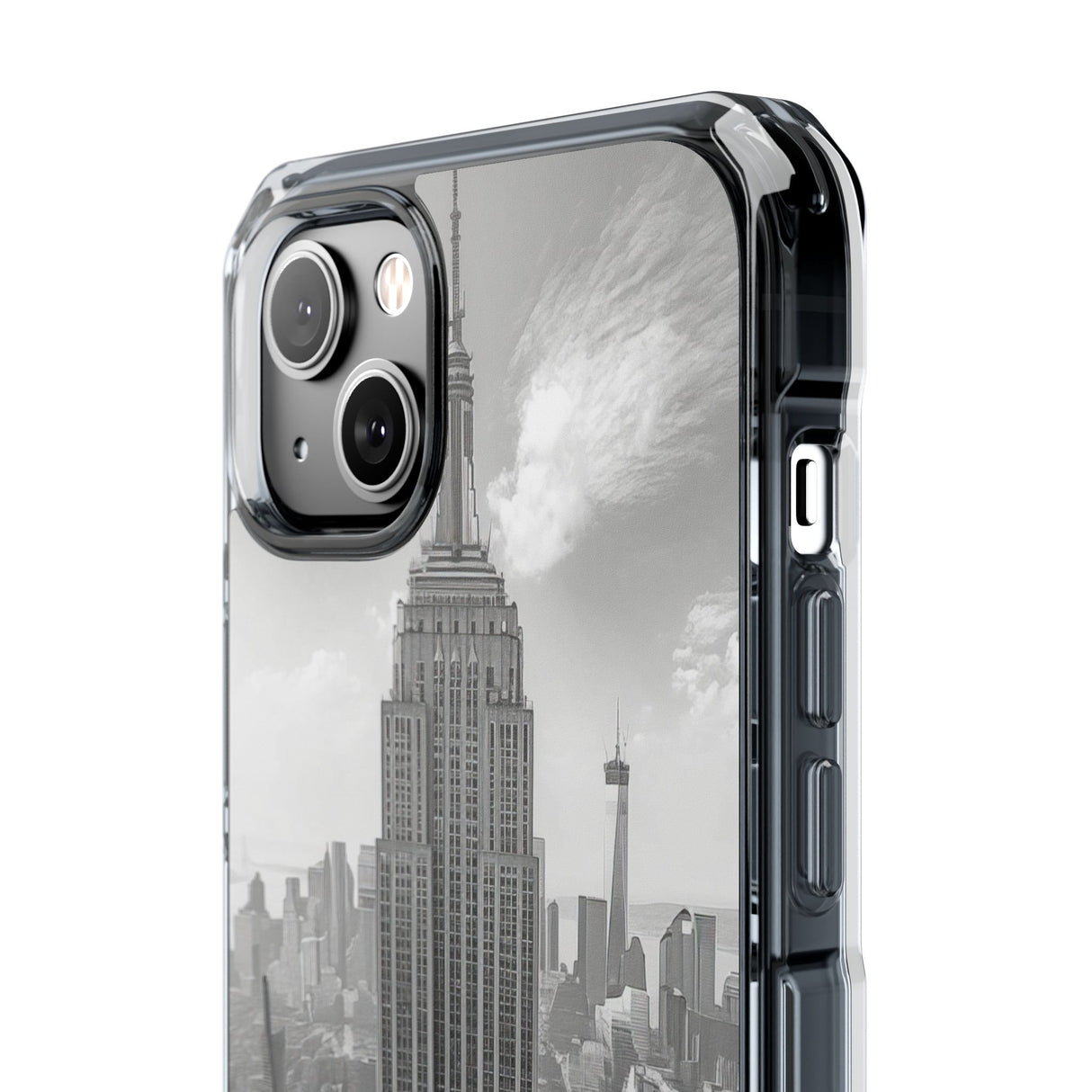 Urban Monoliths - Phone Case for iPhone (Clear Impact - Magnetic)