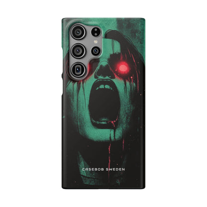 Haunting Glow of Gothic Eyes Samsung S23 - Slim Phone Case