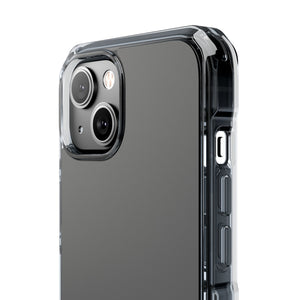 Granite Gray | Phone Case for iPhone (Clear Impact Case - Magnetic)