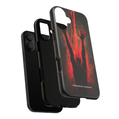 Gothic Crimson Ascension iPhone 16 - Tough Phone Case