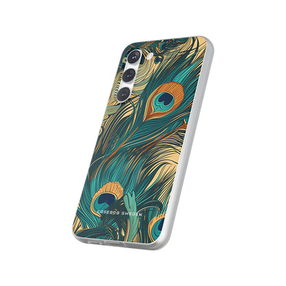 Art Nouveau Peacock Elegance Samsung S23 - Flexi Phone Case