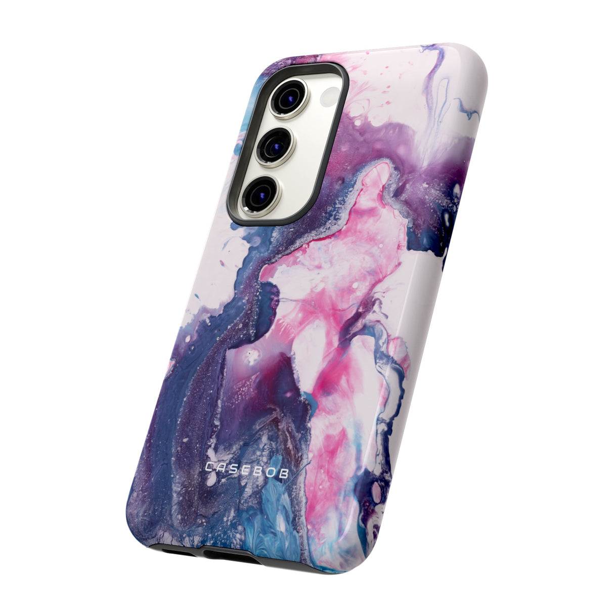 Blue & Pink Art - Protective Phone Case