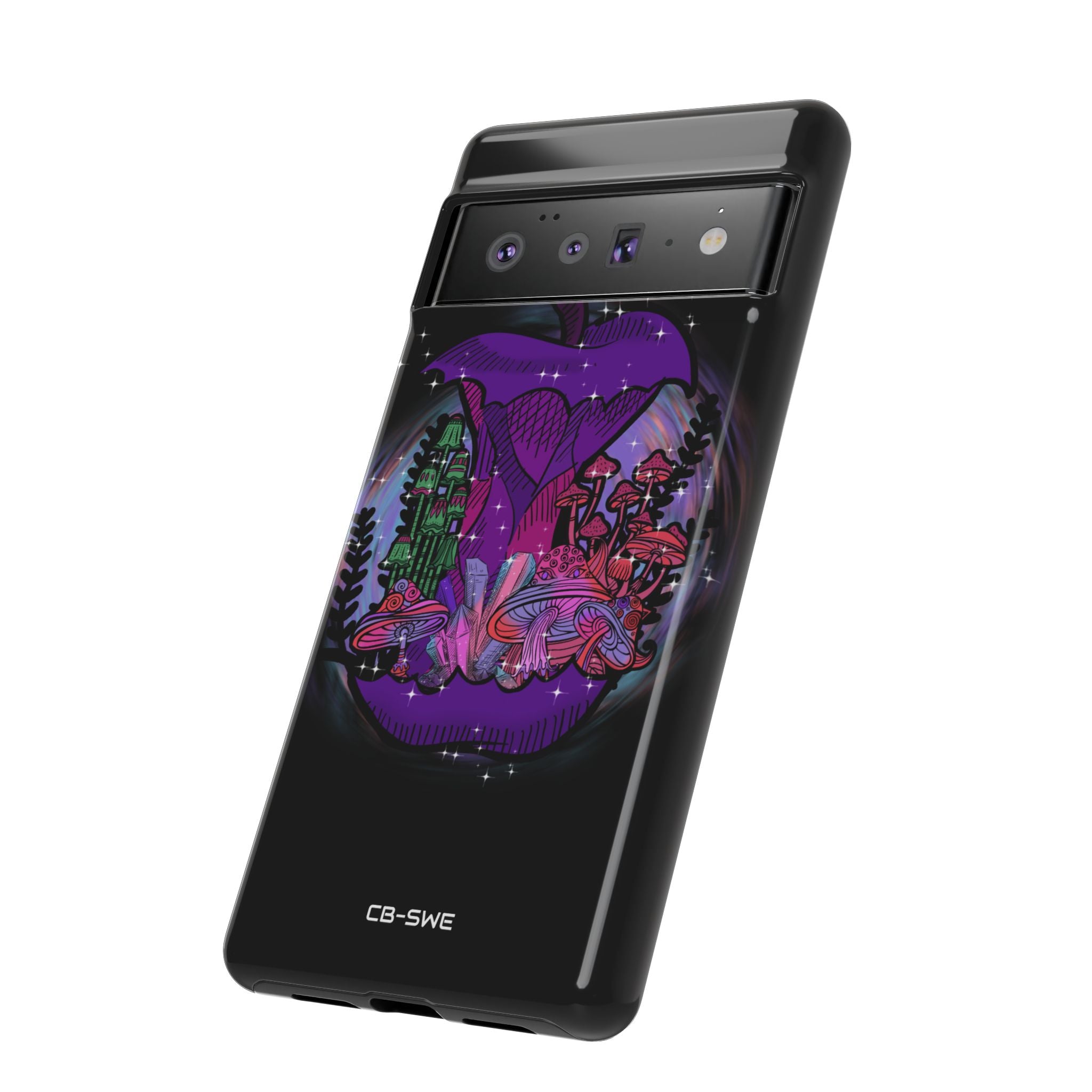 Mystical Purple Apple - Google Pixel Case