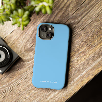 Light Sky Blue iPhone 15 - Tough Phone Case