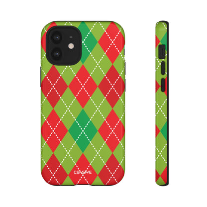 Diamond Shapes Dance - iPhone Case
