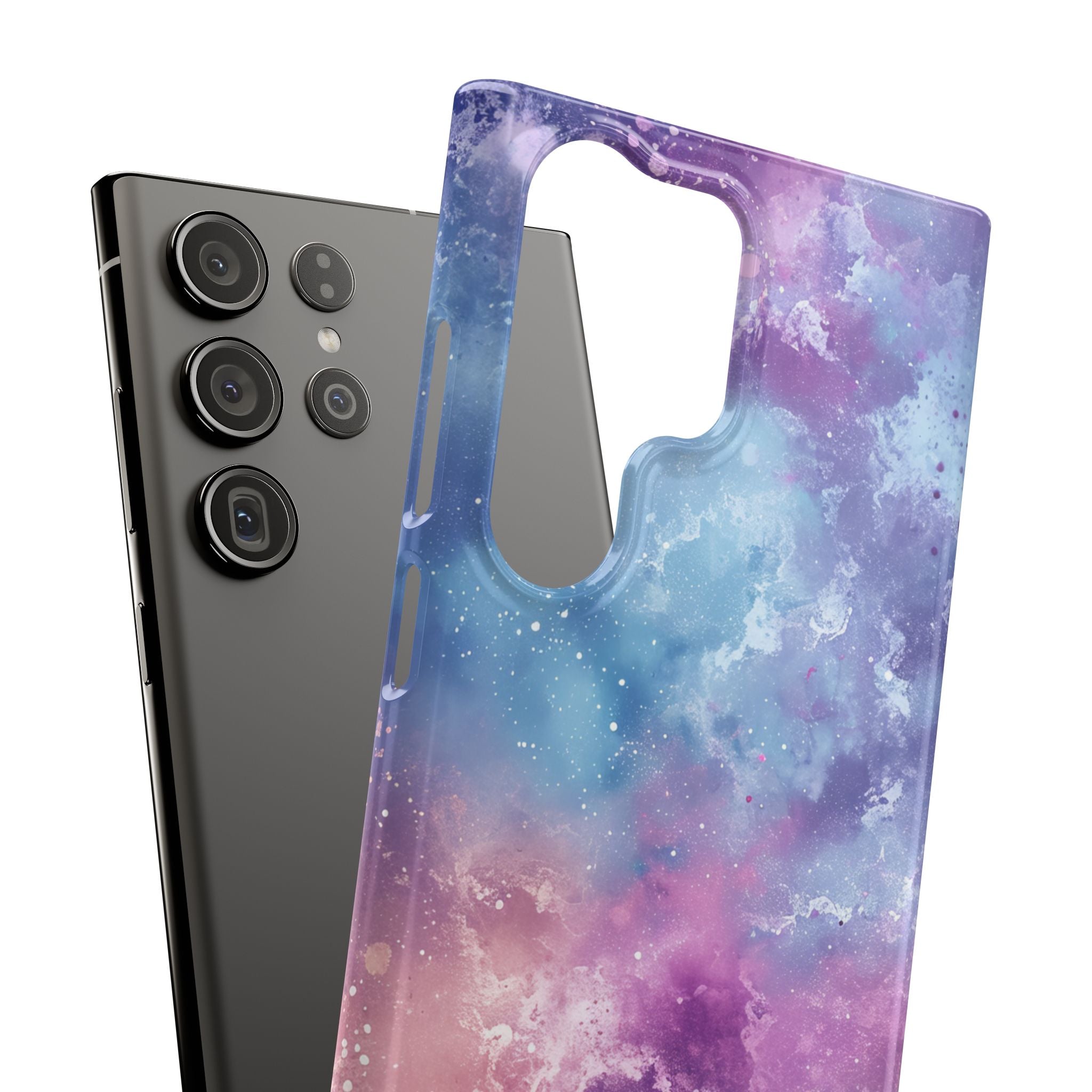 Cosmic Nebula Swirls - Slim Samsung S23 Phone Case