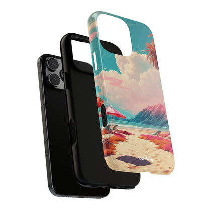 Vibrant Umbrellas Stand - iPhone Case