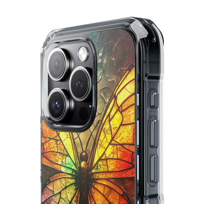 Stained Glass Butterfly iPhone 15 Pro Case - Impact