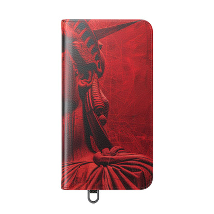 Liberty Crimson - Samsung S24 Plus Case - Lompakkokotelo
