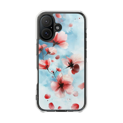 Pink Blossom Drift iPhone 16 Case - Impact
