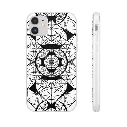 Geometric Hypnosis | Flexible Phone Case for iPhone