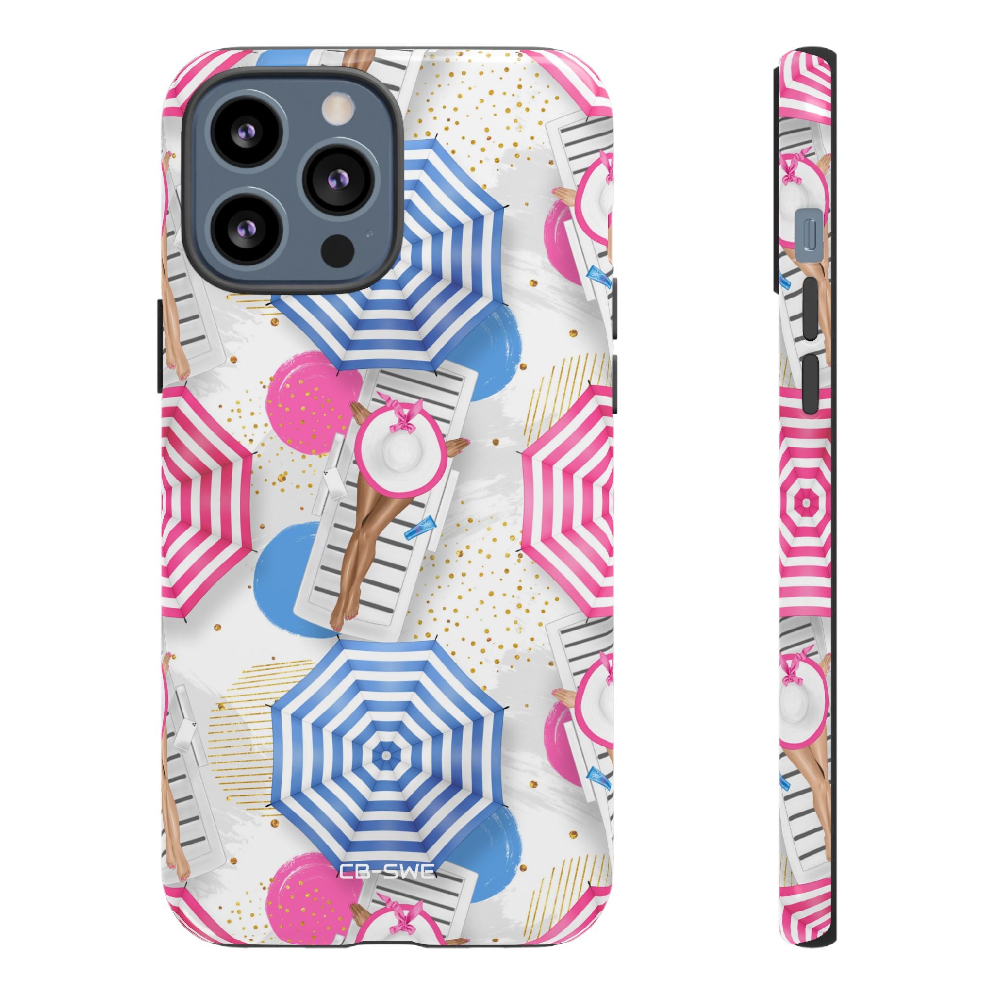 Sun Hats Relaxing - iPhone Case