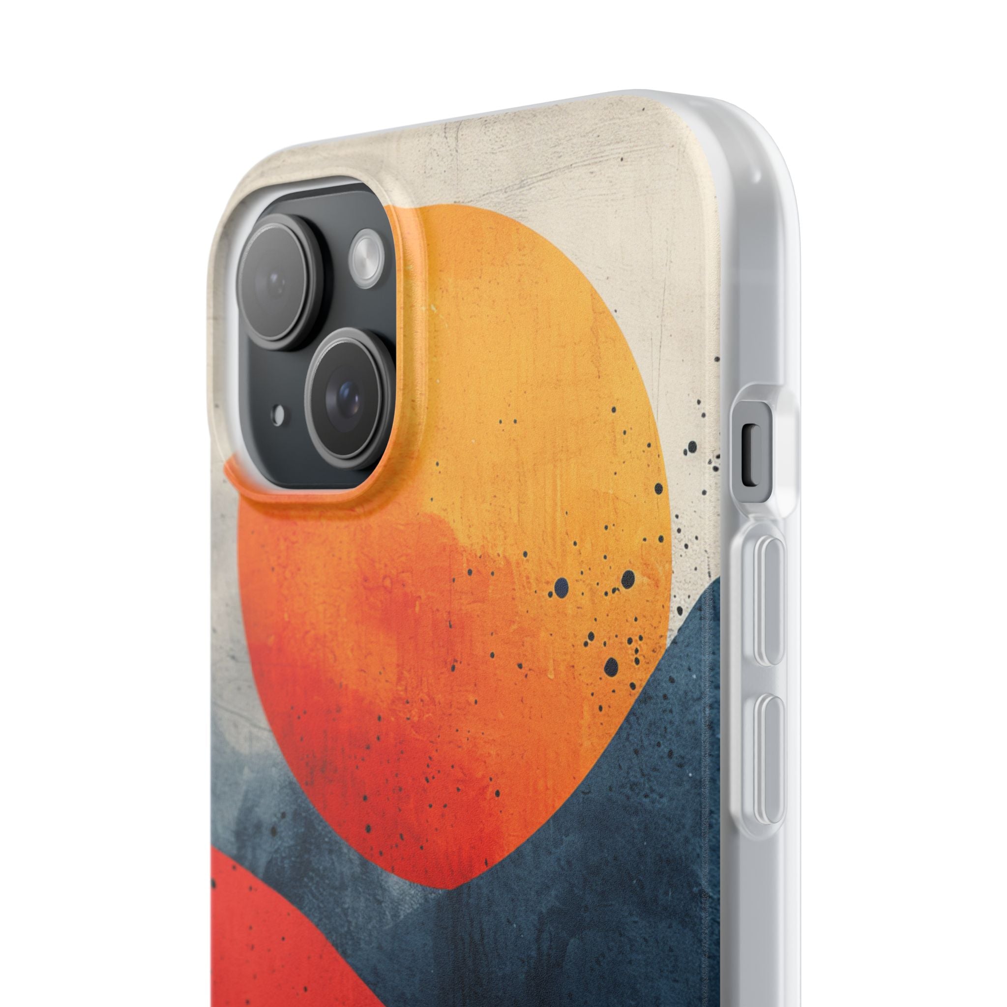 Sunburst Waves - Flexi iPhone 15 Phone Case