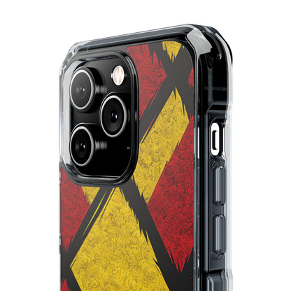 Dynamic Geometric Energy iPhone Case - Impact
