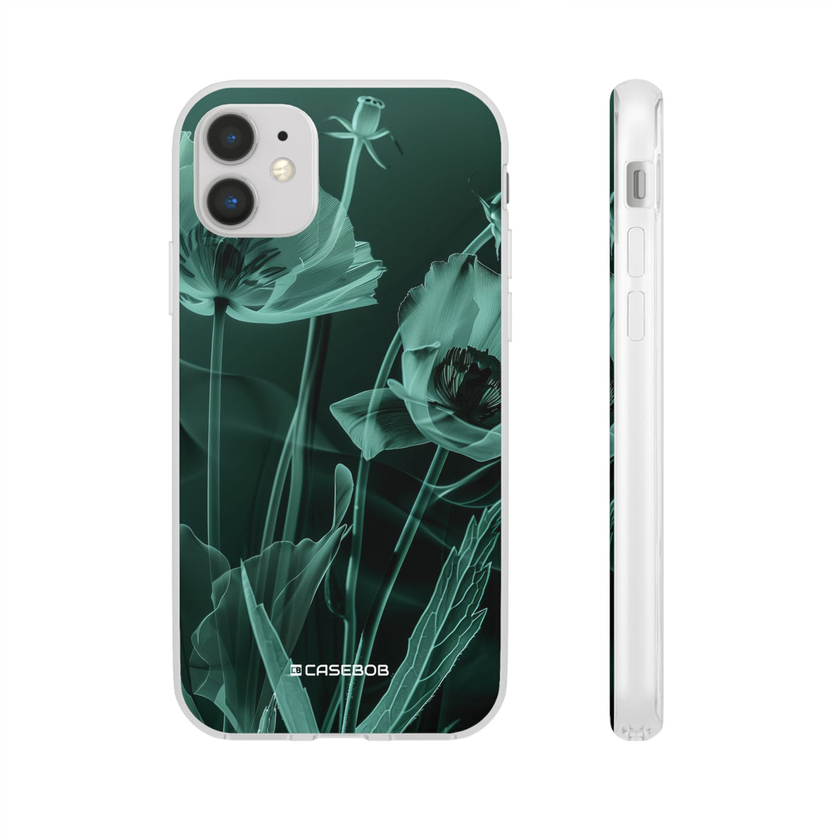 Botanische Transparenz | Flexible Handyhülle für iPhone