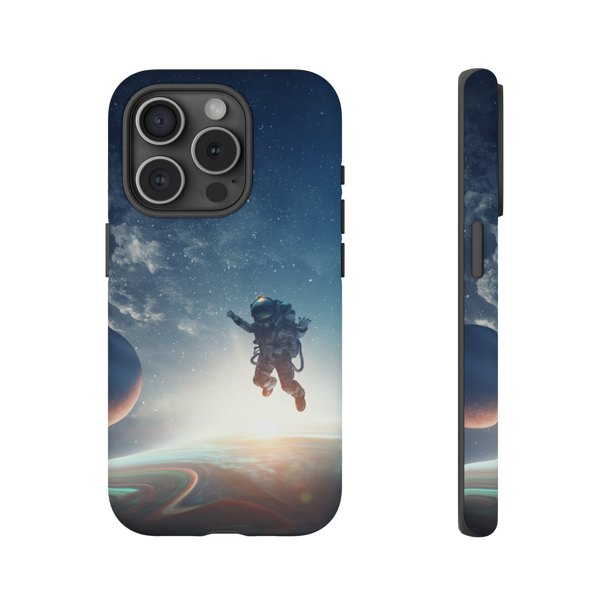 Astronaut Freefloat in Space - Protective Phone Case