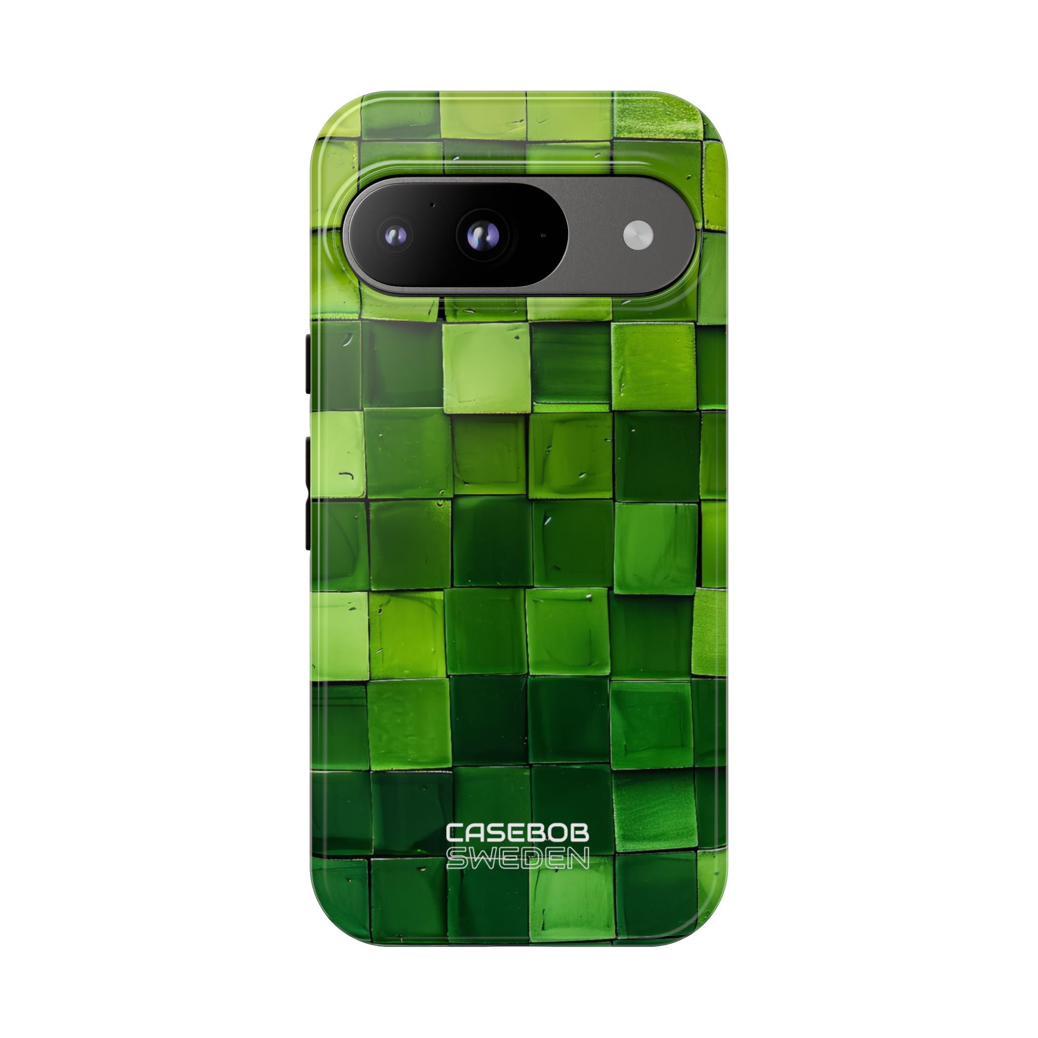 Green Tile Harmony Google Pixel 9 - Tough