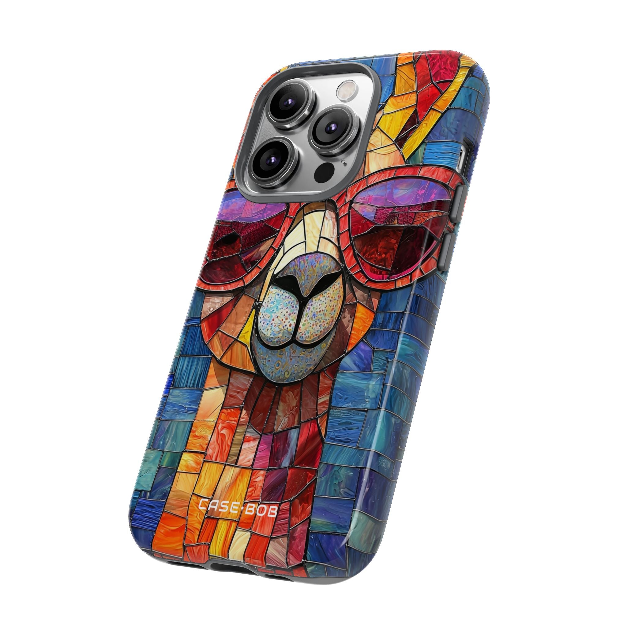Llama Glow iPhone 14 Pro Case - Tough