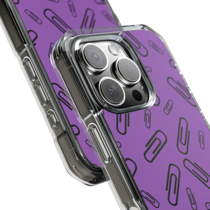 Paperclips Dance Playfully iPhone Case - Impact