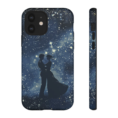 Starry Night Embrace - Protective Phone Case