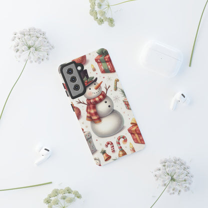 Snowman Wears Scarf - Samsung Case