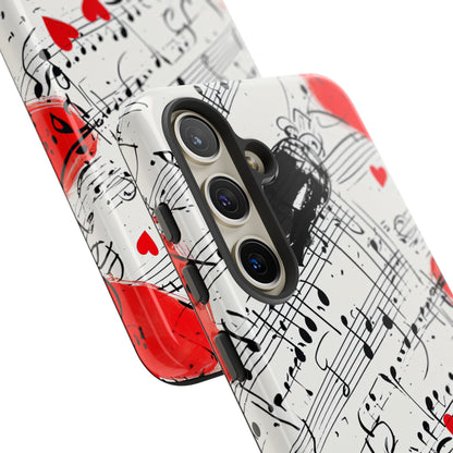 Melodic Love Notes - Protective Pixel Case - Protective Phone Case