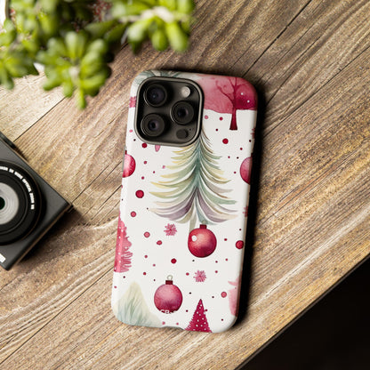 Whimsical Trees Glow - iPhone Case