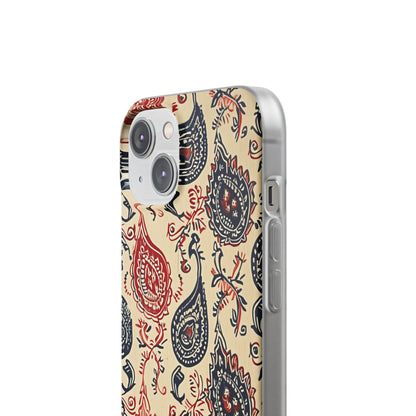 Vintage Paisley Elegance iPhone 14 - Flexi Phone Case