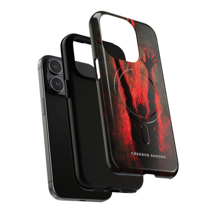 Gothic Crimson Ascension iPhone 15 | Tough+ Phone Case