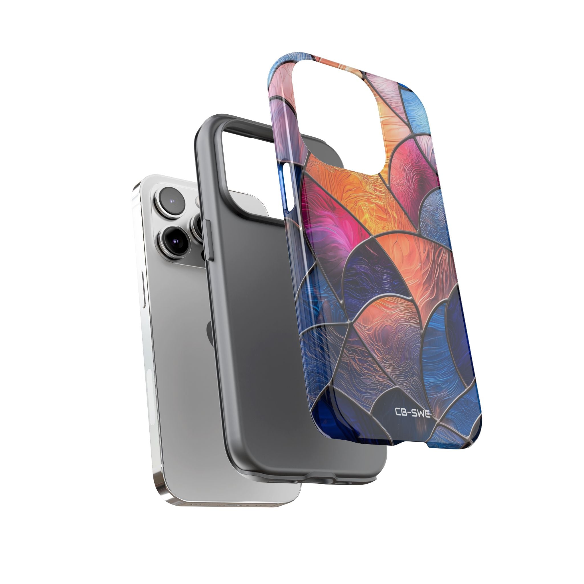 Waves Embrace Light - iPhone Case