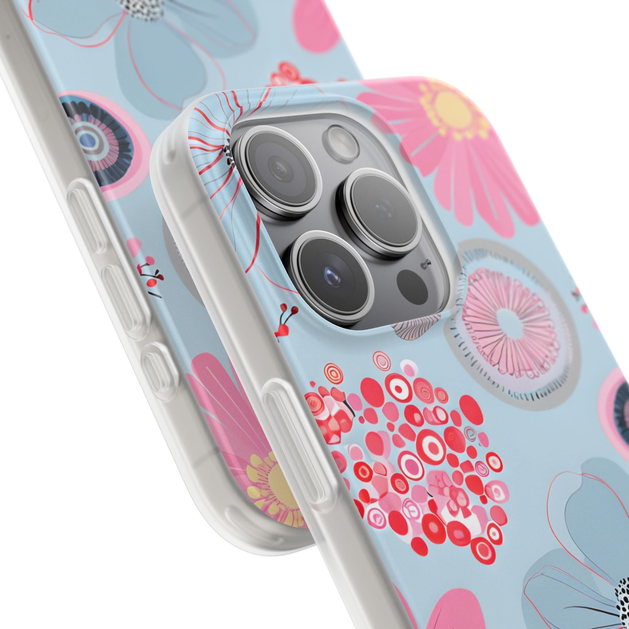 Bloom Whirl iPhone 15 Pro Case - Soft