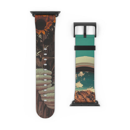 Auringonkukka Astronaut - Kellonranneke