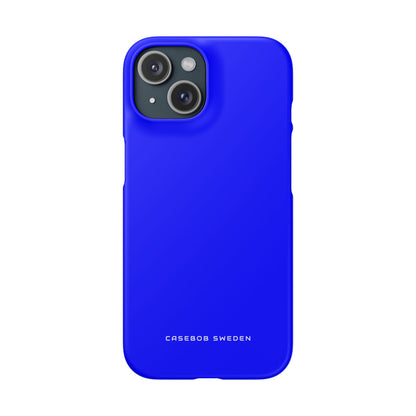 Blue iPhone 15 - Slim Phone Case