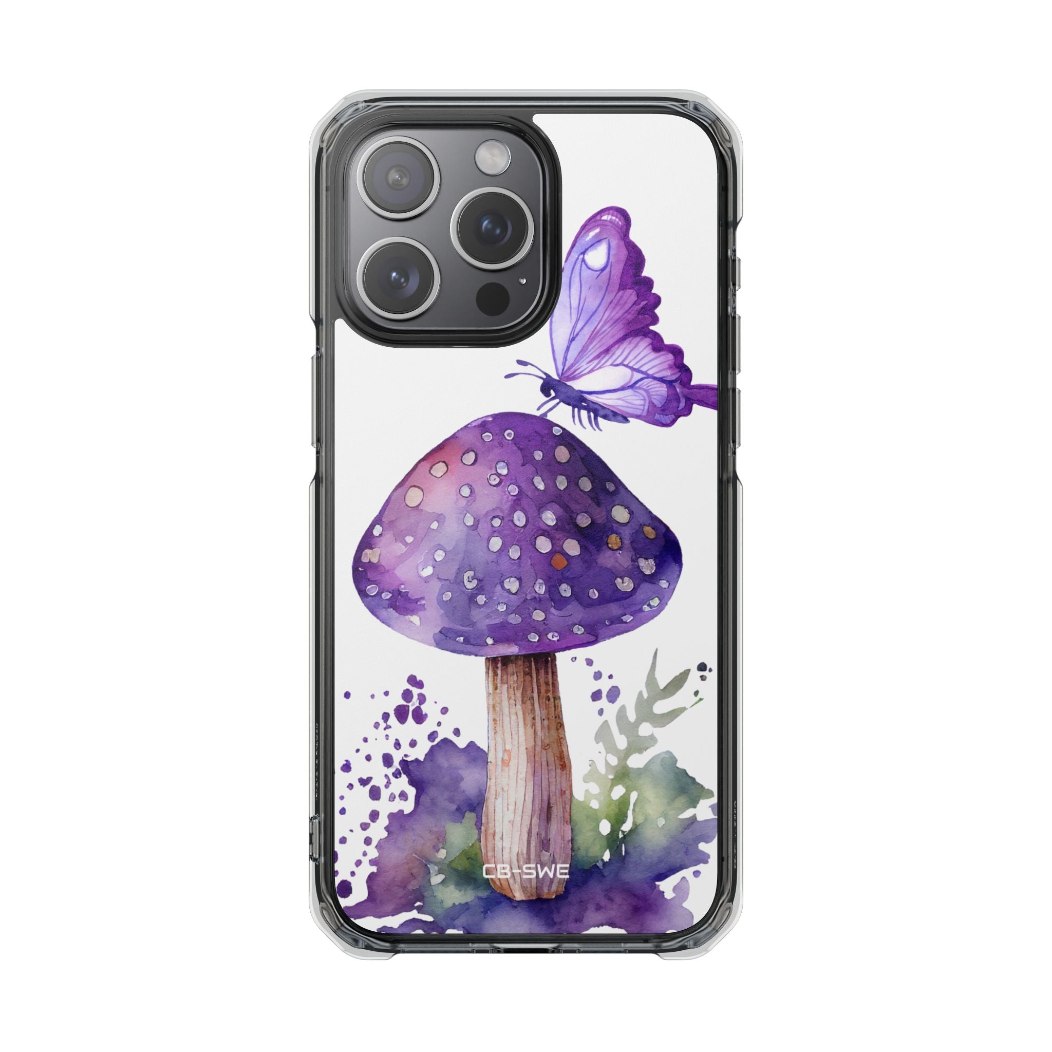 Whimsical Butterfly Perch iPhone Case - Impact