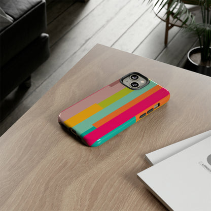 Geometrical Colorful - Protective Phone Case