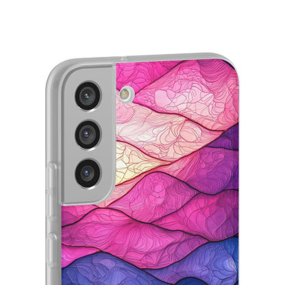Wavy Vein Gradient Samsung S22 Plus Case - Soft